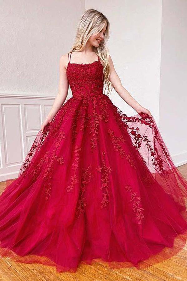 Purple Lace Prom Dress Evening Gown Graduation Party Dress Formal Dress Dresses For Prom Tp03